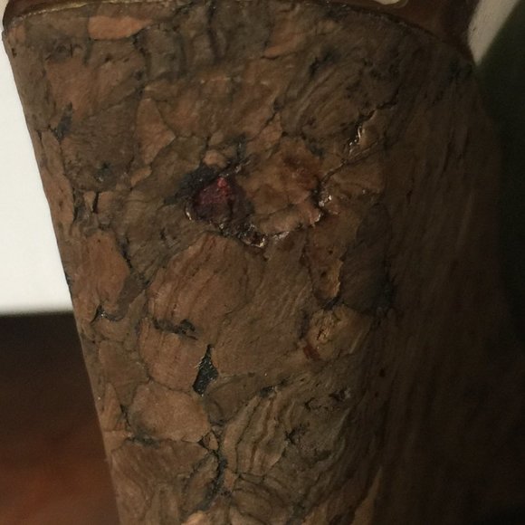 GUCCI AUTHENTIC SUEDE WEDGE SHOES - Picture 6 of 6